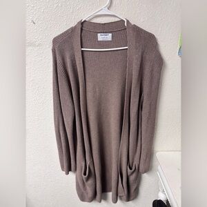 Old Navy Women's Taupe Cardigan